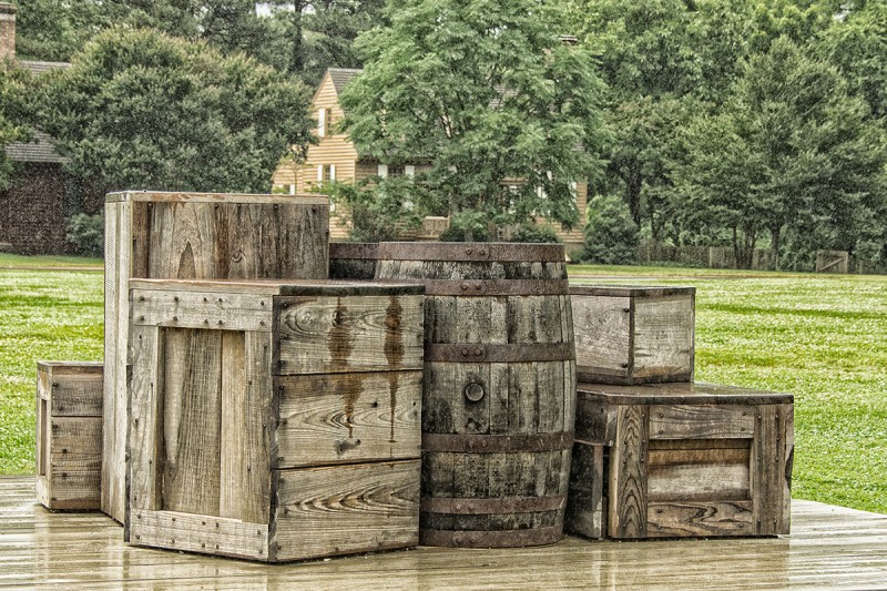 18th Century Shipping Containers