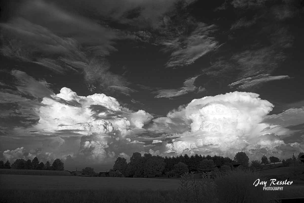 Cloud Bank in Infrared