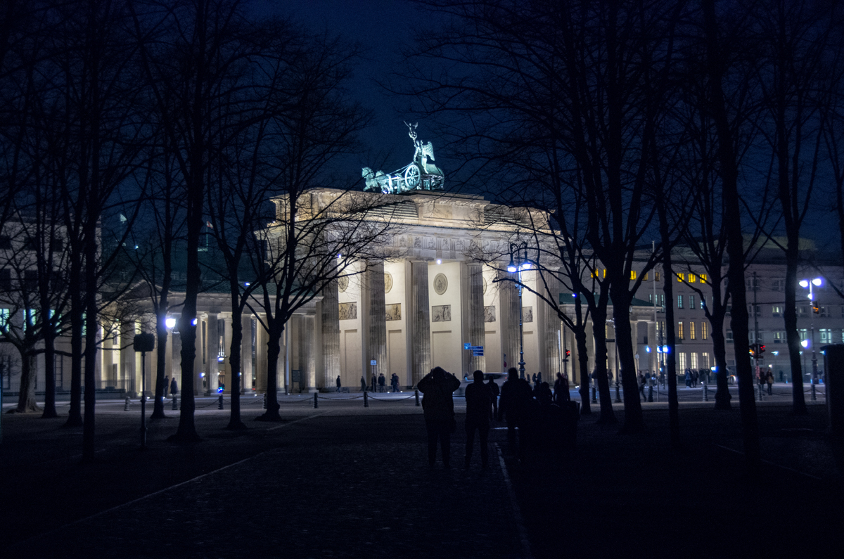 Brandenburg Gate Looking East