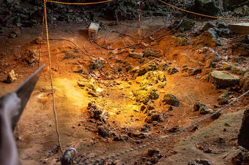 Old Stone Age Remains unearthed at Gyokusendo Cave