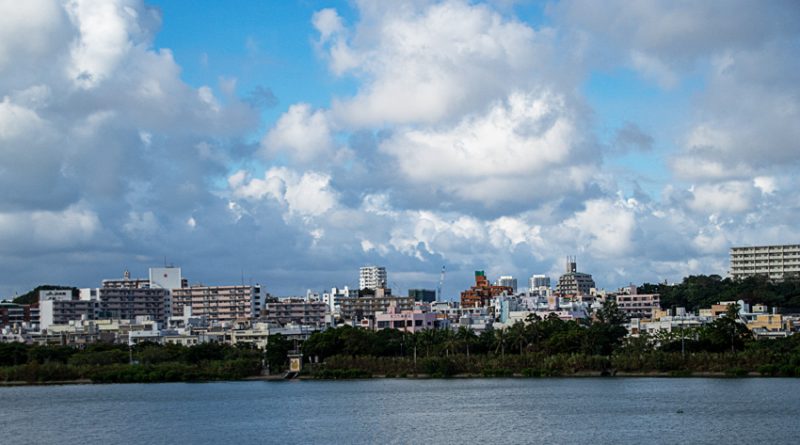Panoramic View of Naha from the Harbor