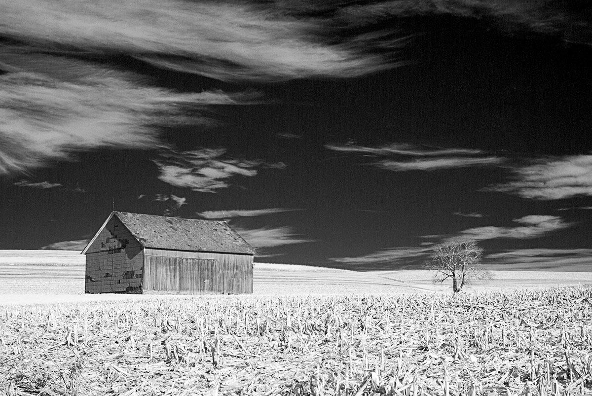 Infrared Photograph, Village of Albany, Berks County, PA