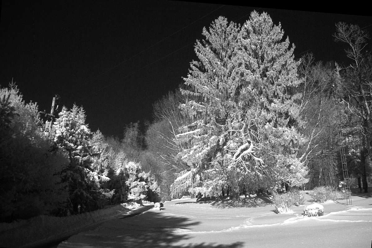 Winter scene in Tiledn Township, Berks County, PA