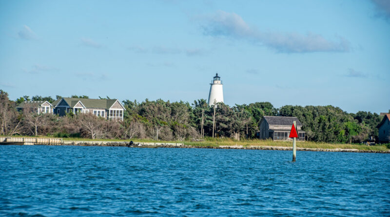 Lighthouse Across the Harbor