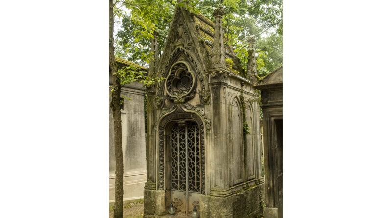 Upright in the Cemetery