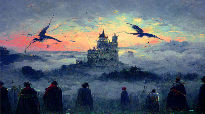 The Mists of Avalon Before Arthur II - AI generated image
