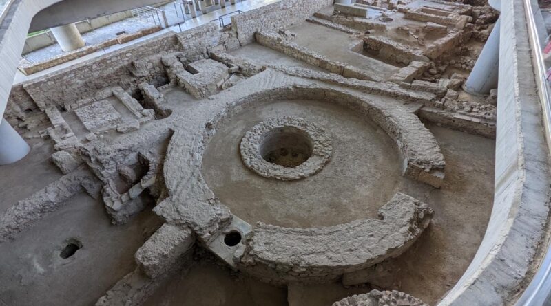 Ruins Unearthed below New Pantheon Museum