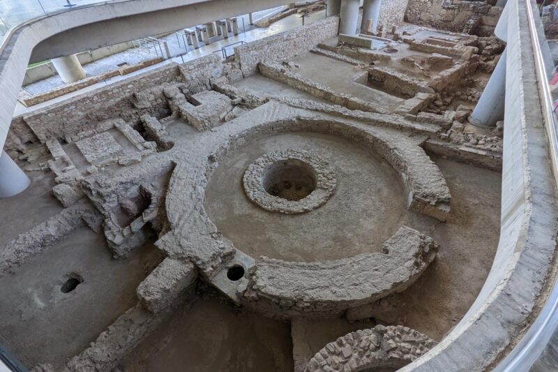 Ruins Unearthed below New Pantheon Museum