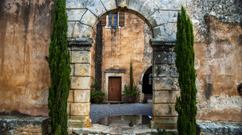 Arch and Doorway, Arkadi Monastery