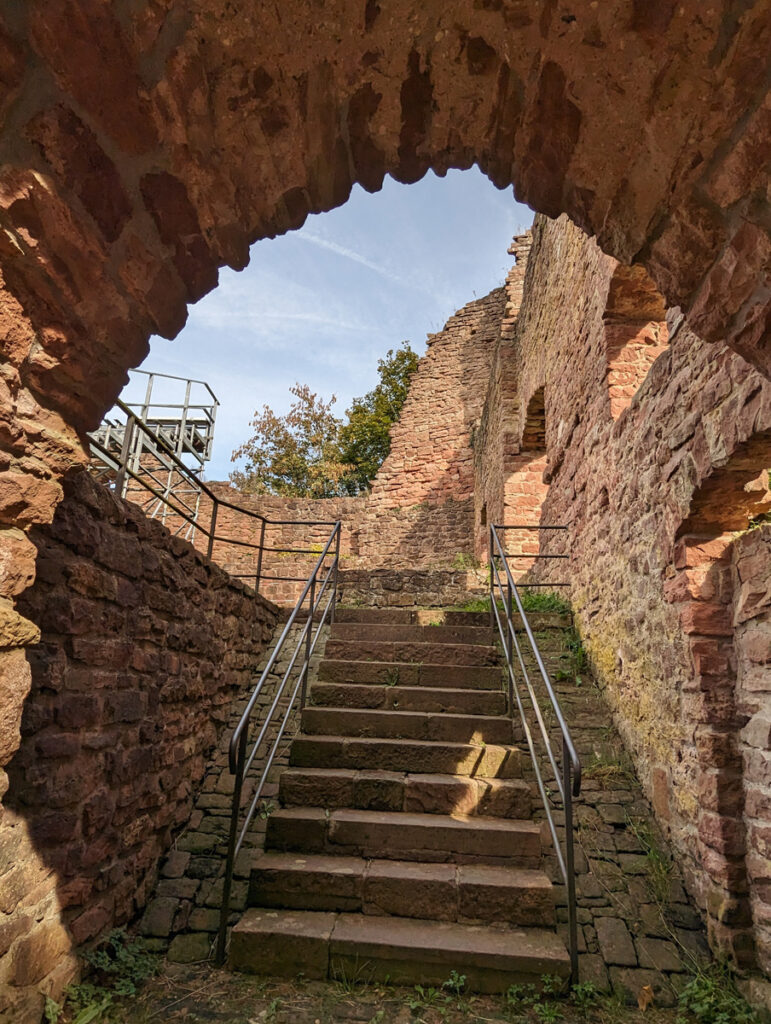 Archway in Ruins of Castle