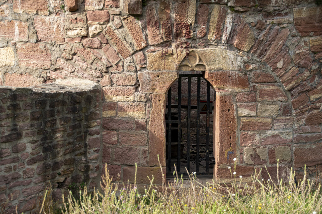 Doorway with Iron Bars