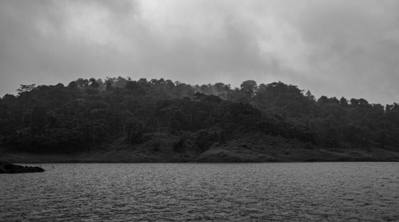 Rain and Mist on Arenal Lake 02