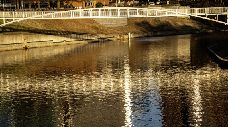 Walking Bridge Reflections